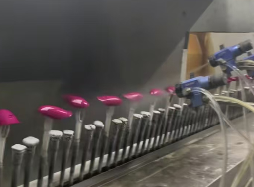 注塑件准分子喷涂