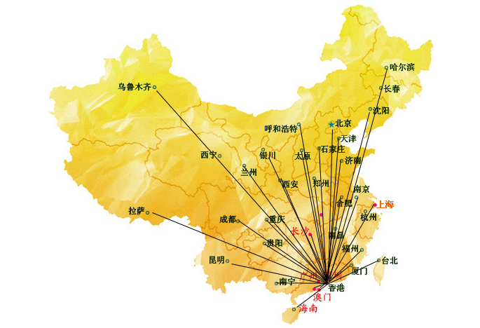 ?马电机销售网络地图